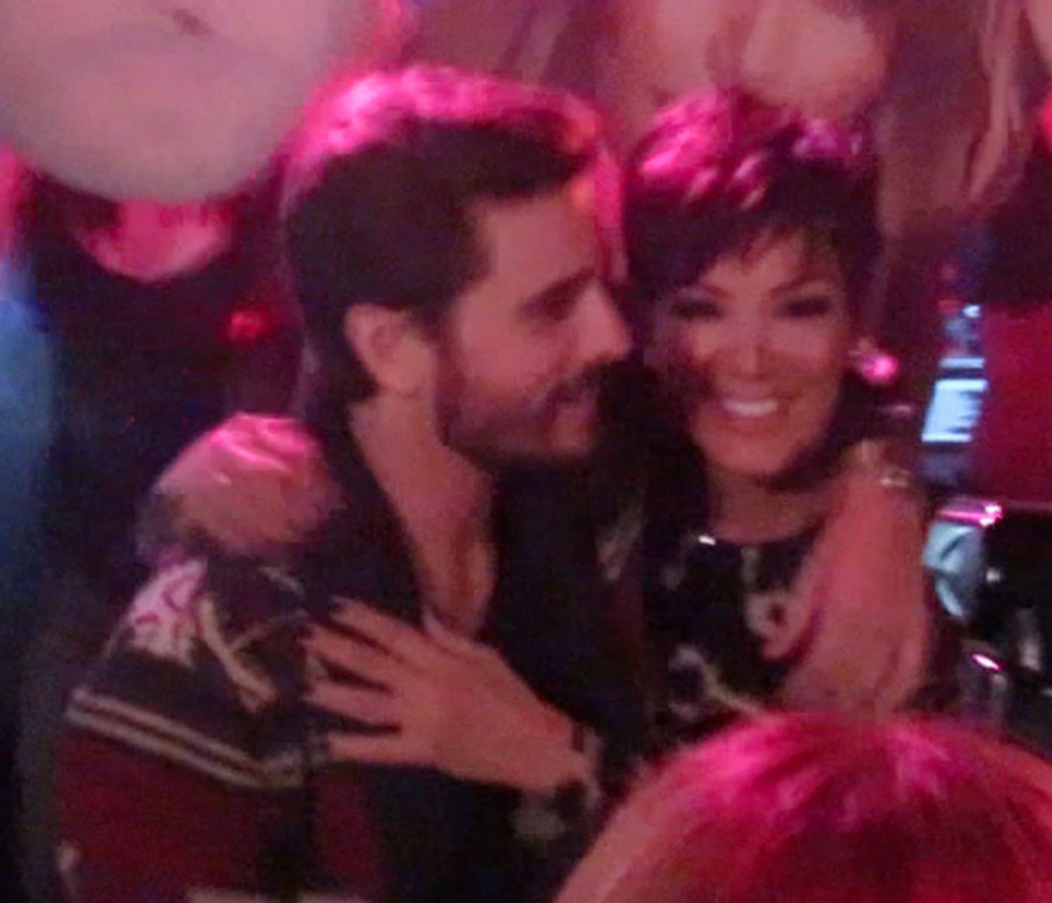 מה נראה לכם? סקוט דיסיק וקריס ג'נר (צילום: splashnews(