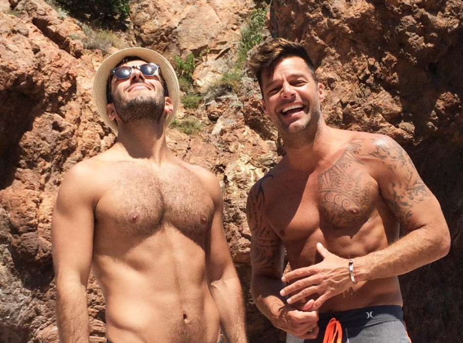 ריקי מרטין, חואן יוסף (צילום: אינסטגרם)