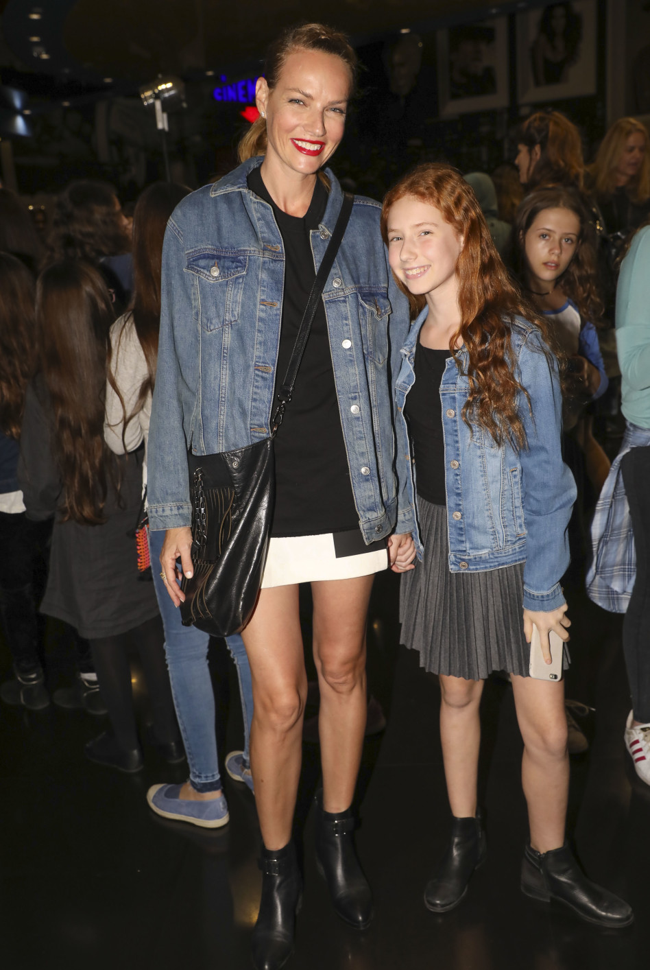 הגיעו מתואמות. גלית גוטמן והבת שירה