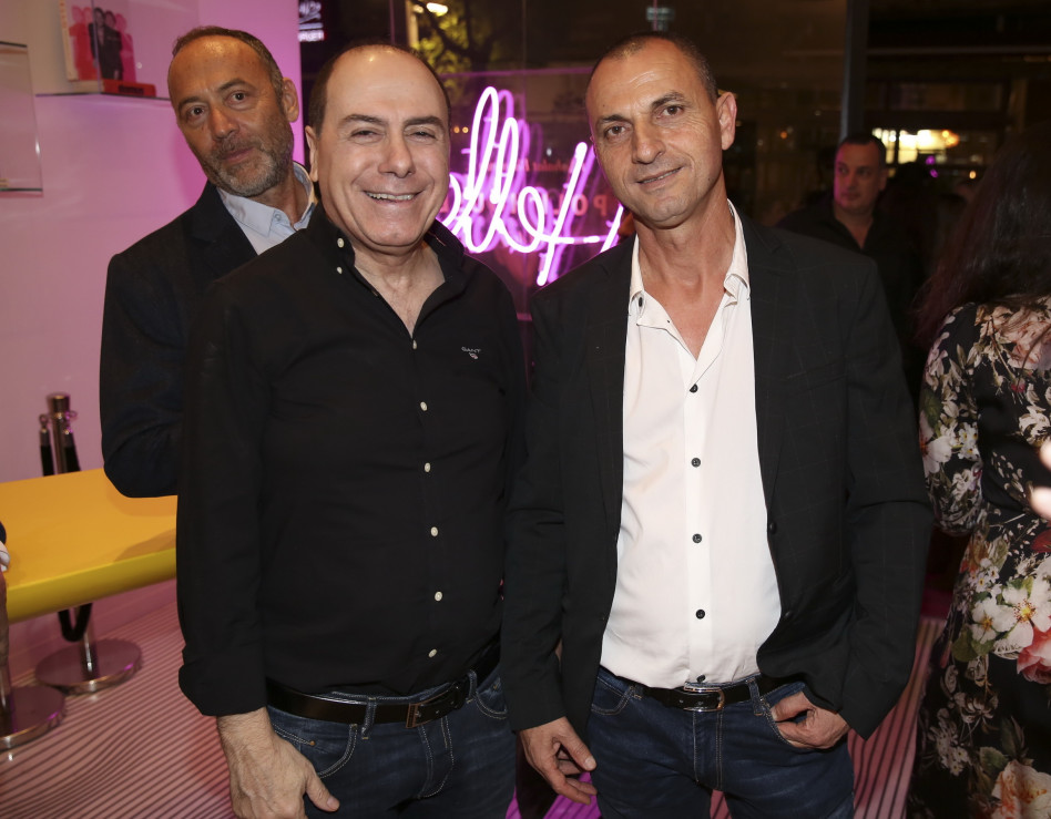 איציק דיין וסילבן שלום (צילום: אלירן אביטל)