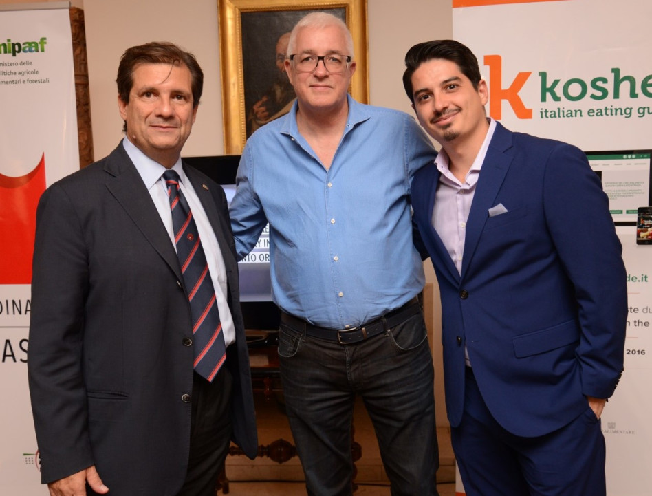 ג'ורג' באגוס, אריאל אפשטיין ופרנצ'סקו מריה טאלו (צילום: קינג הפקות)