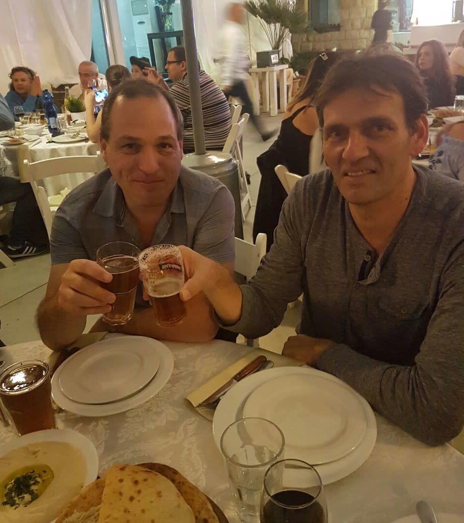 אמיר הלוי ויריב המאירי (צילום: אוצרות הגליל)