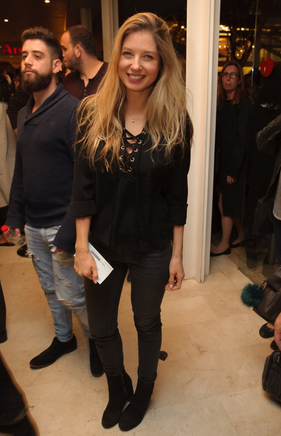 הגיעה לבחון. עדי הימלבלוי