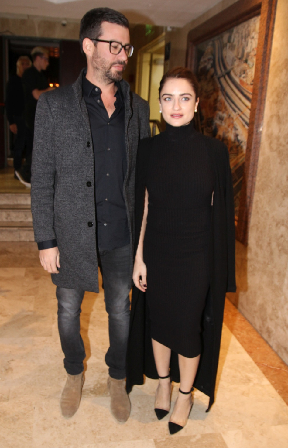 באה בזוג. אניה בוקשטיין ובעלה