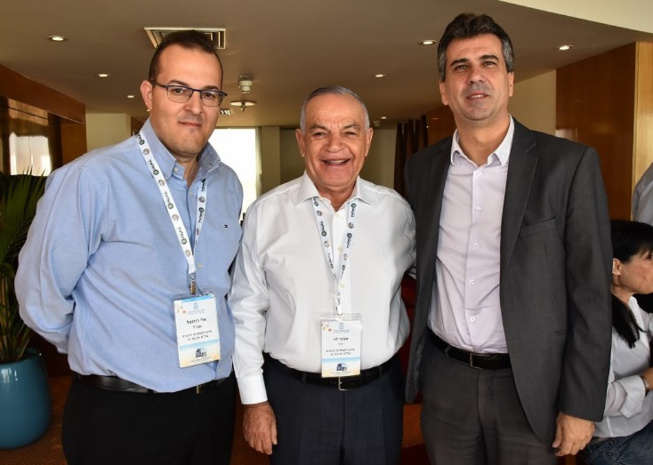 ח"כ אלי כהן, אבנר לוי ואלי רוזנטל (צילום: פוטו מרסלו אילת)