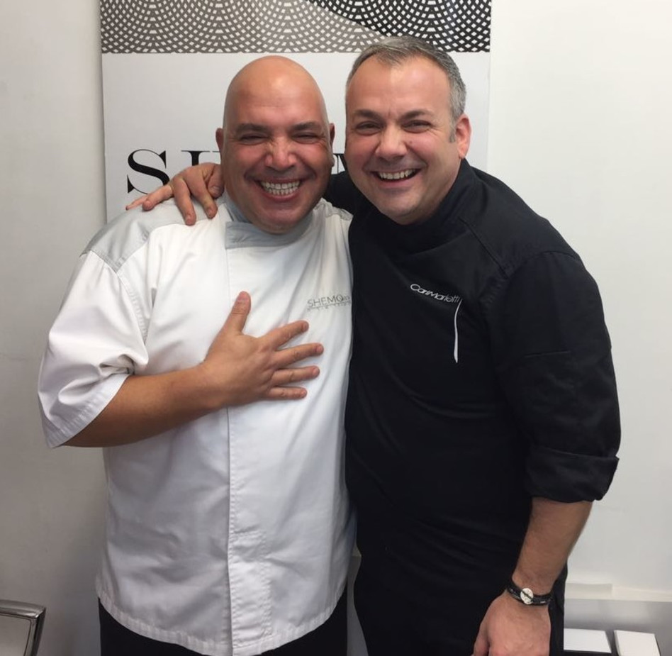 קארל מרלטי ומיקי שמו (צילום: יוחאי שמו)