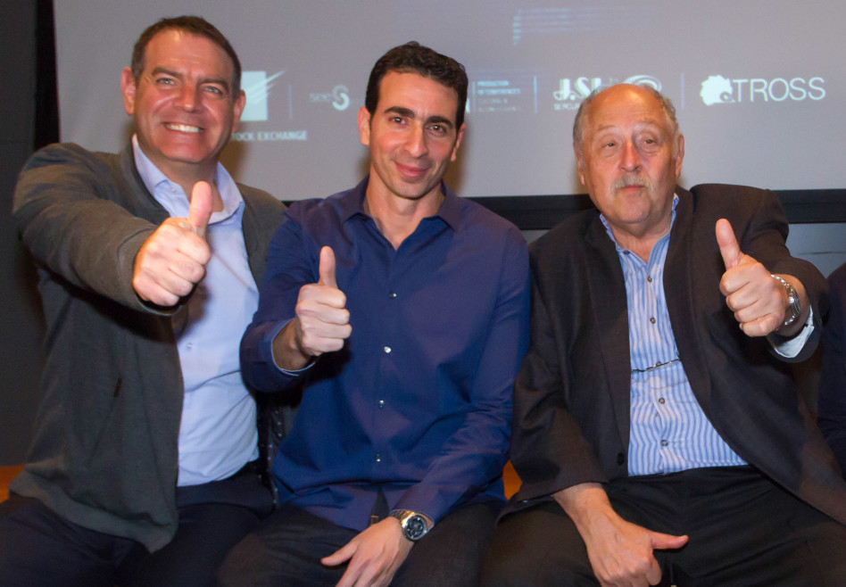 יוסי ורדי, אסף אביב ונמרוד קוזלובסקי (צילום: נדב קרלינסקי)