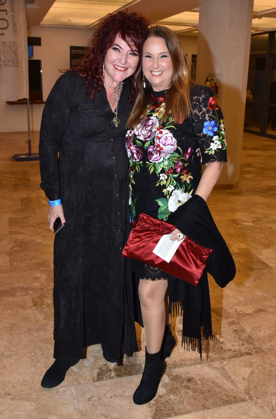 שרי אריסון ומריומה בן יוסף (צילום: אביב חופי)