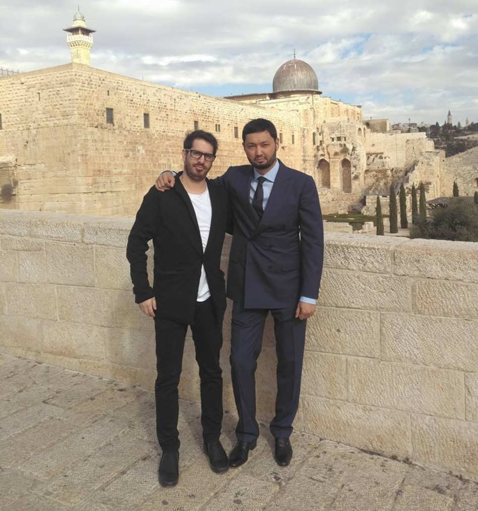 קינס רשיקב ומשה חוגג (צילום: פייסבוק)