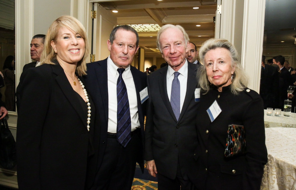 מאיר ועדינה ג'ו ליברמן ורעייתו הדסה