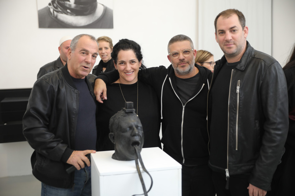 יוני פארן, אריק וייס, עידית פארן ודני פארן (צילום: רפי דלויה)