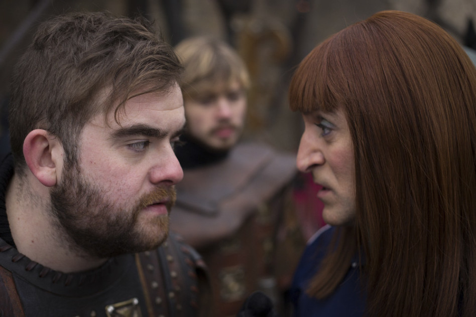 הקפיד לשמור על כל הכעסים לצילומים