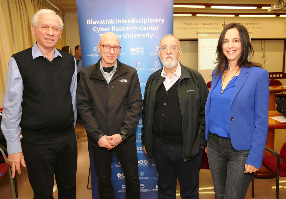 גילי דרוב היישטיין, איציק בן ישראל, דב בהרב וזהר זיסאפל (צילום: חן גלילי)