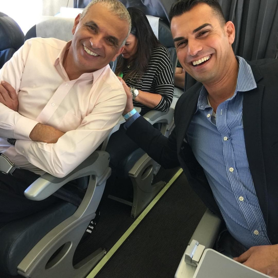 עמיר שאלתיאל ומשה כחלון (צילום מתוך פייסבוק)