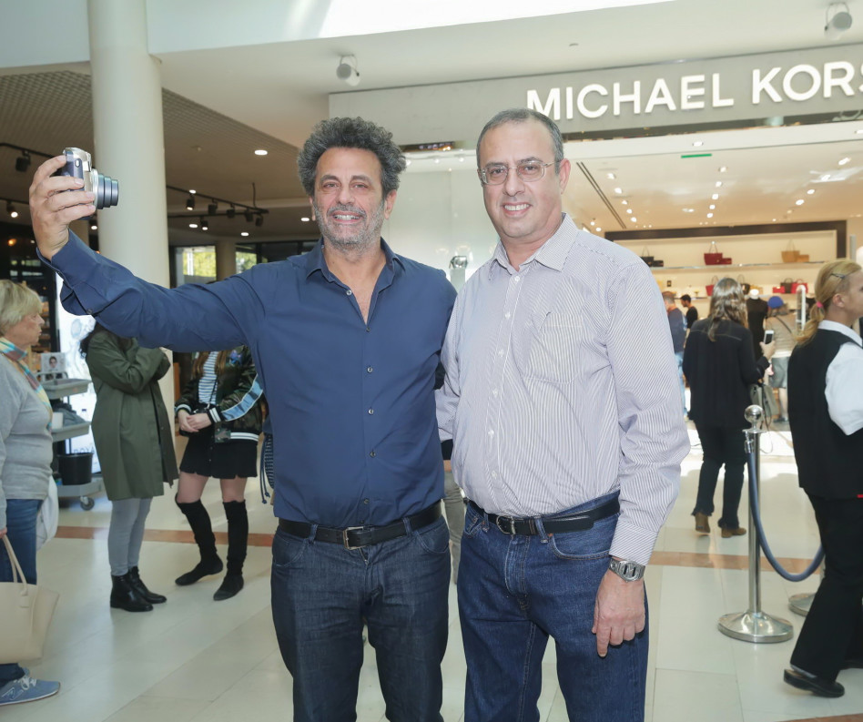 יחזקאל שמעוני ורוני אירני (צילום: שוקה כהן)