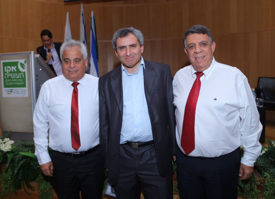 אנדריי אוזן, זאב אלקין ובני ביטון (צילום: לוקו גרופ)