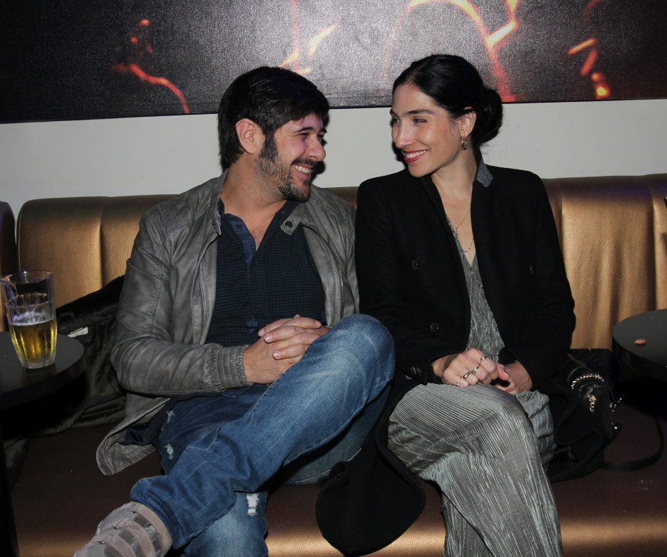 התאימו צבעים. ורד פלדמן ובעלה 