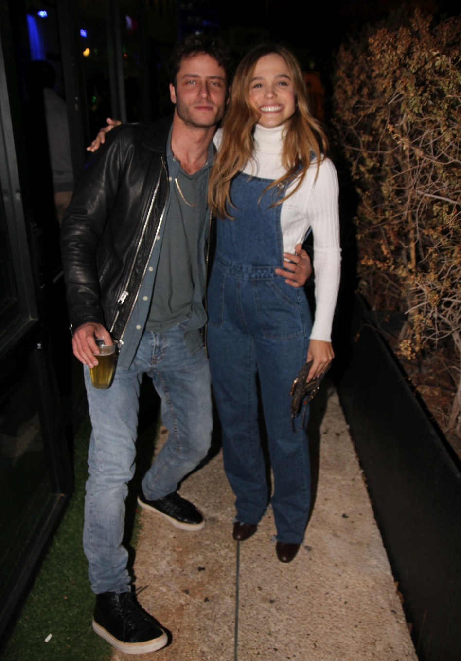 אגם רודברג ומיכאל אלוני (צילום:אור גפן)