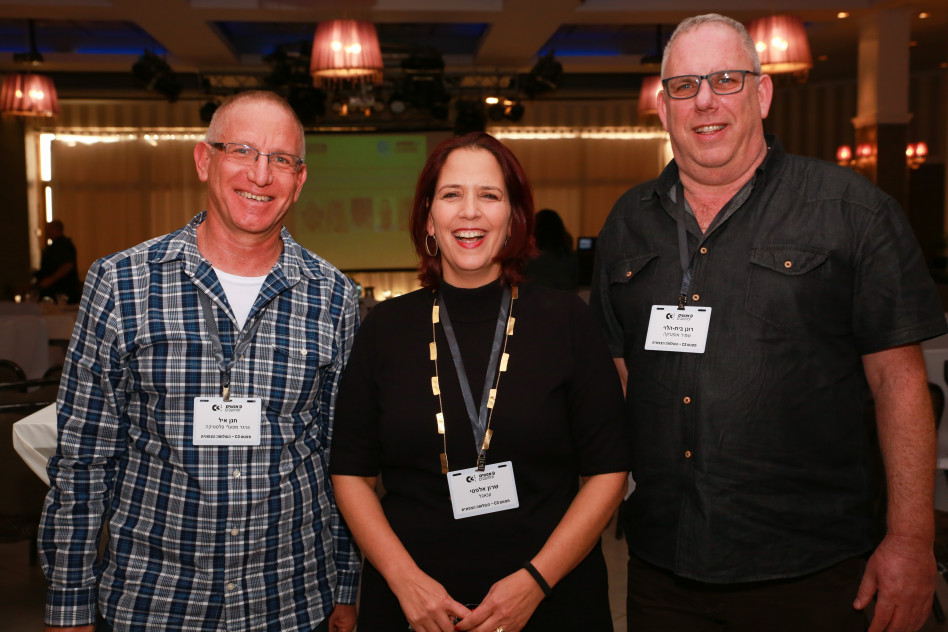 רונן בית הלוי, שרון אלפסי וחנן אייל (צילום: עמיר בוחניק)