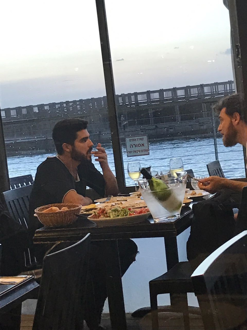 נהנים בשניים. אושרי כהן ואריק ברמן