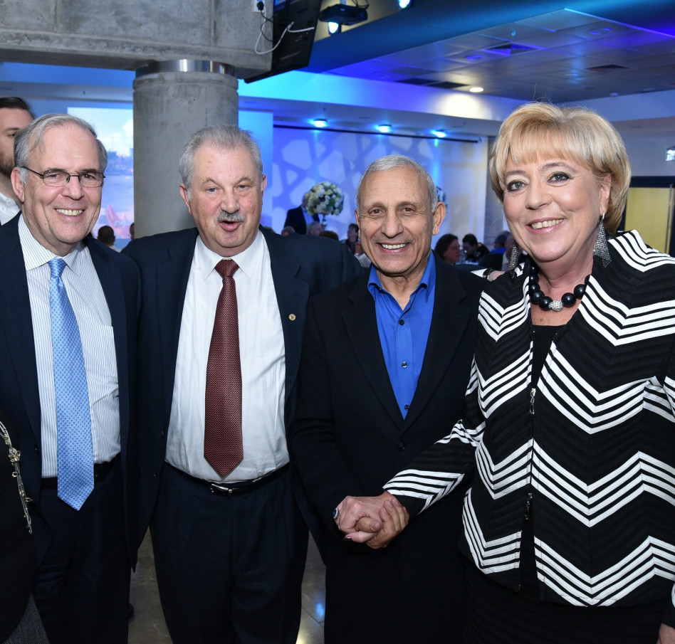 מרים פיירברג-איכר, איתן בן אליהו, פיל פרידמן ויהונתן הלוי (צילום: רן אליהו)