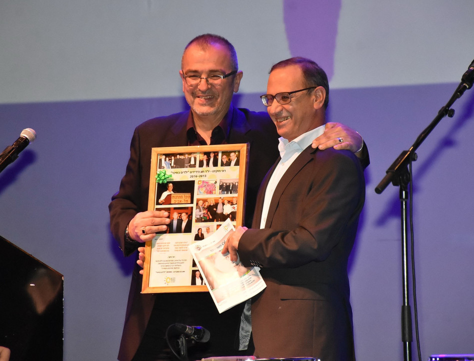 רוני חזקיהו וירון בראון (צילום: אסף לב/ אביב חופי)