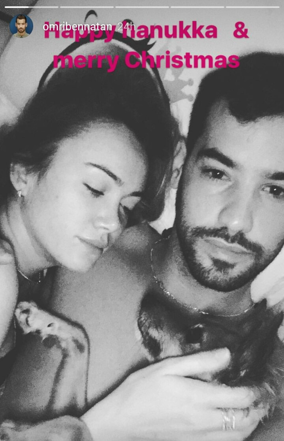 ככה מתחילים את השבוע. עמרי וקסניה