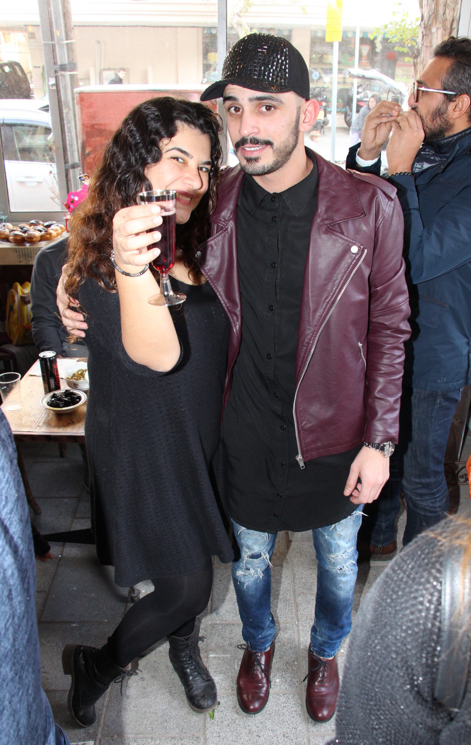 עם ברק אדרי  (צילום: אור גפן)