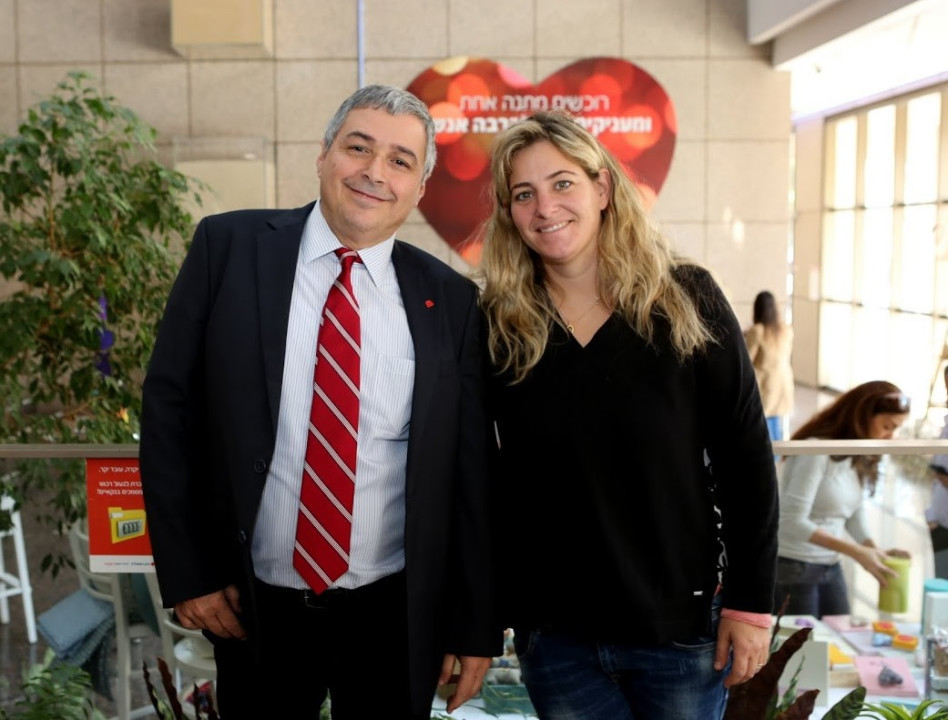 מיכל טופז ואריק פינטו (צילום: אביב גוטליב)