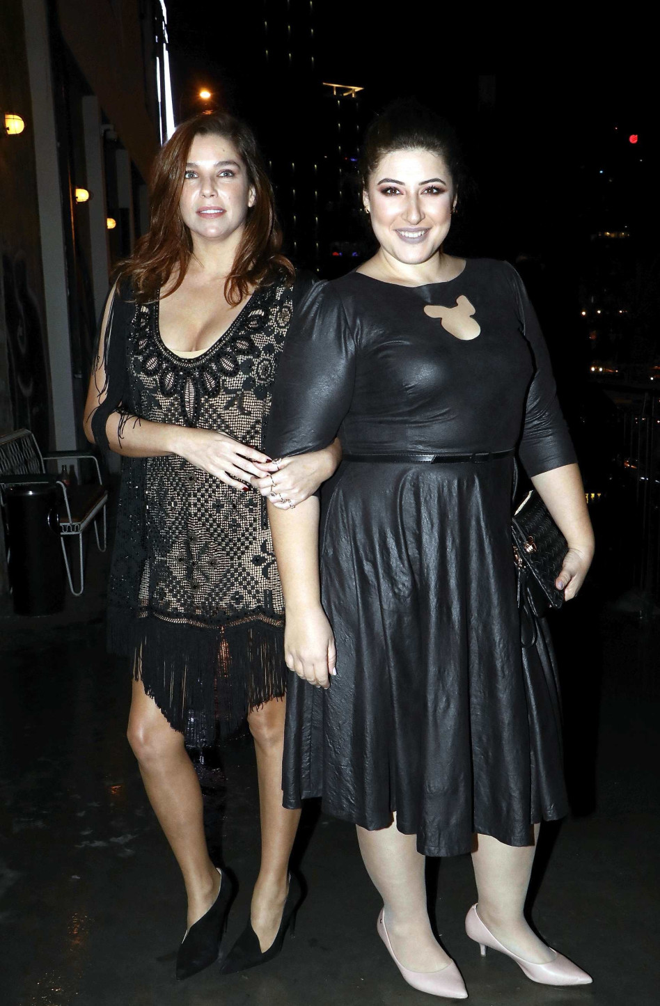 שני קליין (ימין) וטל טלמון (שמאל). (צילום: אמיר מאירי)