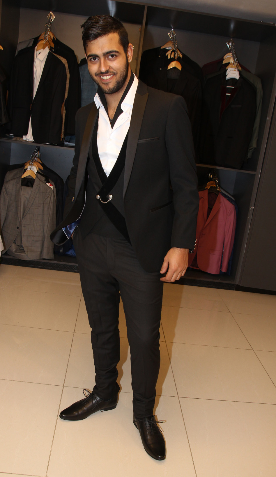 החתן כבר מוכן