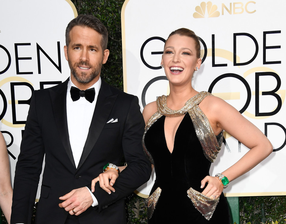 הזוג הנוצץ של השנה. בלייק לייבלי וריאן רינדולס