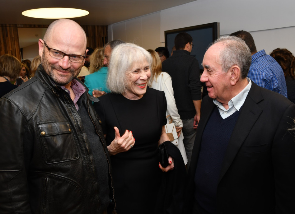 אלפרד וחווה אקירוב ויורם טורבוביץ' (צילום: ישראל מלובני)