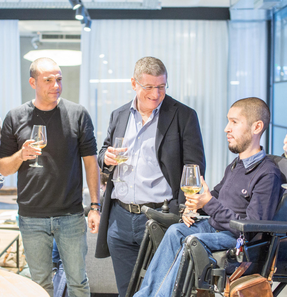 שחר בוצר, אליעזר שקדי ויואל חשין (צילום: יח"צ)