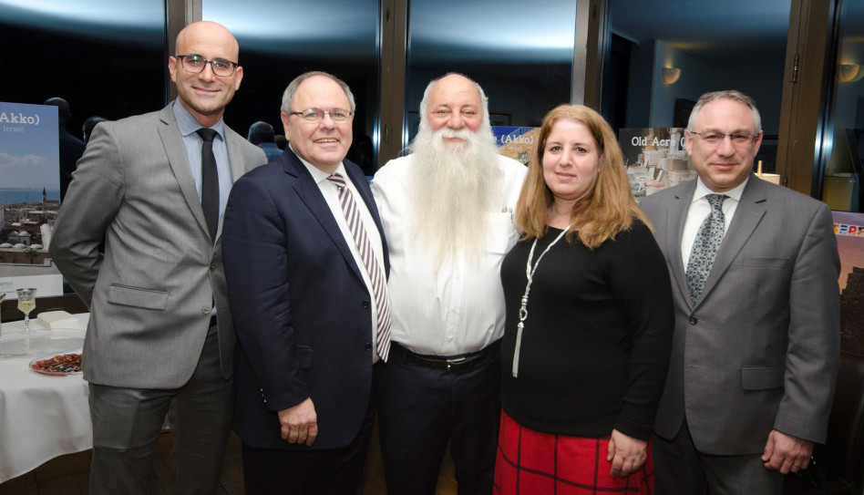 אמיר שגיא, גלית פלג, אורי בורי, דני דיין ואורי שטיינברג ( צילום: דור מלכה)