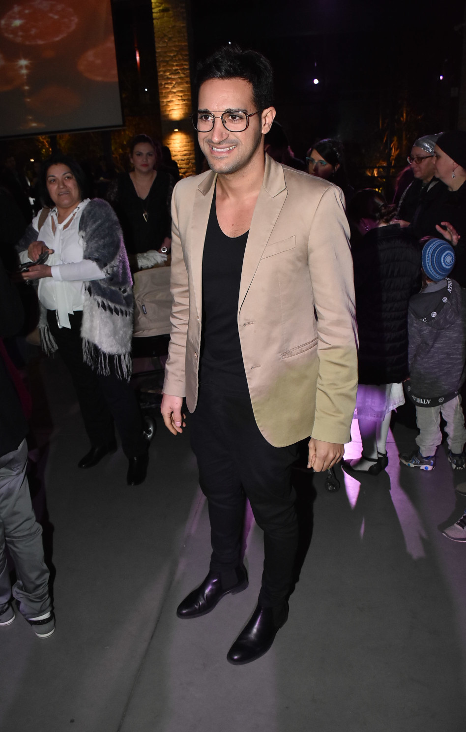 הספיק להתחכך וליהנות מהתהילה (צילום: אביב חופי)