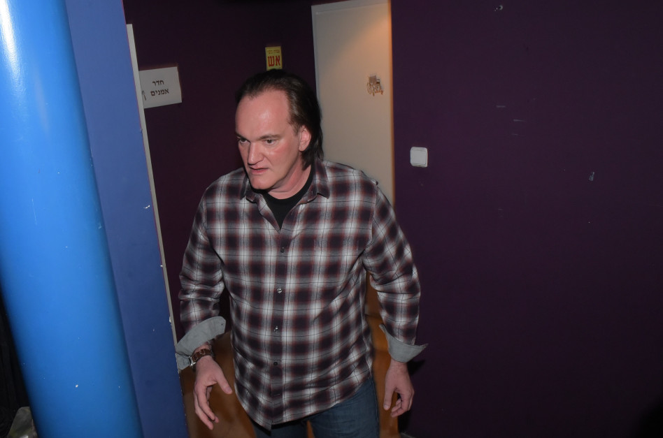 איזה חמוד! קוונטין טרנטינו (צילום: אבשלום שושני)