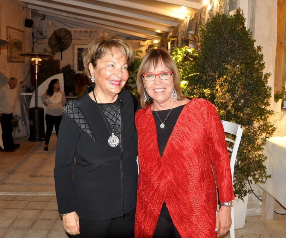 נעמי פראן ורעיה שטראוס (צילום: רוני שיר)