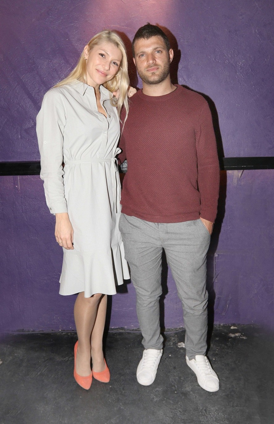 היא נראית מבסוטה, הוא קצת פחות. מיטל דה רזון ואביאל כהן