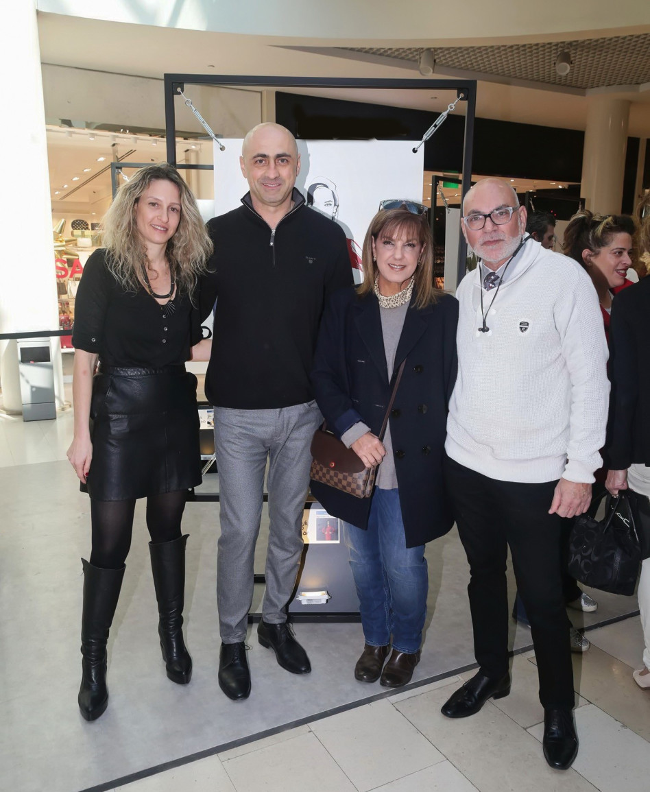 משה רוזנבלום, ליאורה עופר, דוד בן משה וטלי מרגלית- בראל (צילום: שוקה כהן)