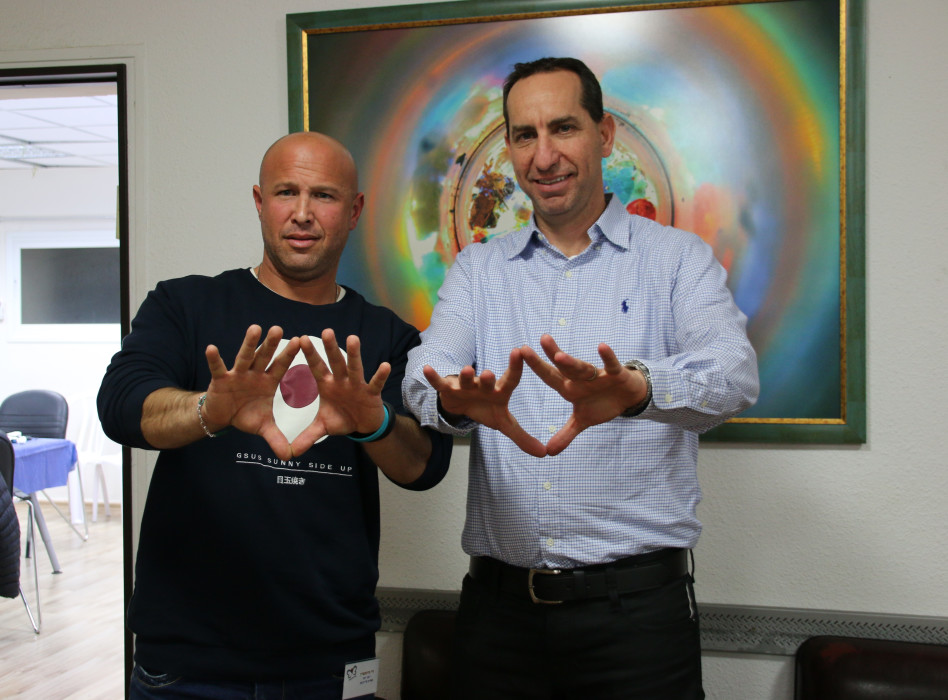 אורי אלון וניר ברונשטיין (צילום: ניב הורוביץ)