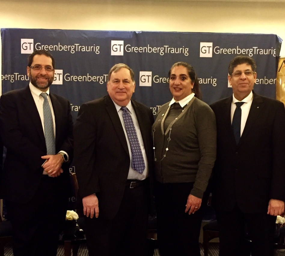 גבריאל חיון, פטרישיה מננדז-קמבו, גארי עפשטיין ומנואל רחונוב (צילום: יח"צ)