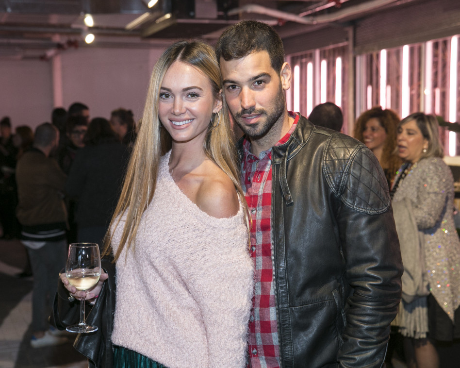 גם להם היה מזל...עמרי בן נתן וקסניה טרנטול (צילום: ערן לם)