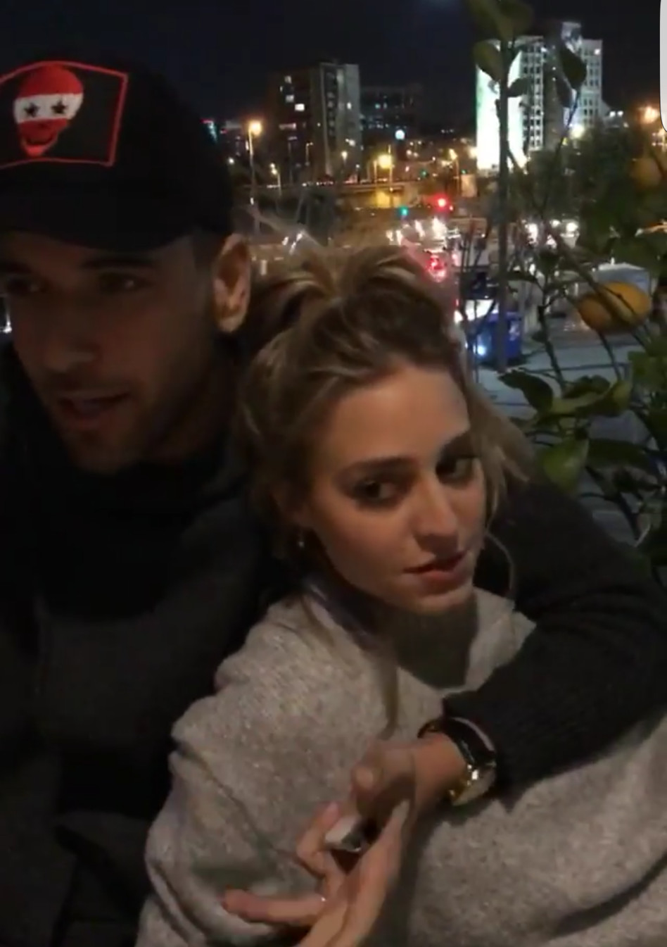 מאוהבים ולא מסתירים. יוכי אפוליאון וטום קשתי (צילום: אינסטגרם)