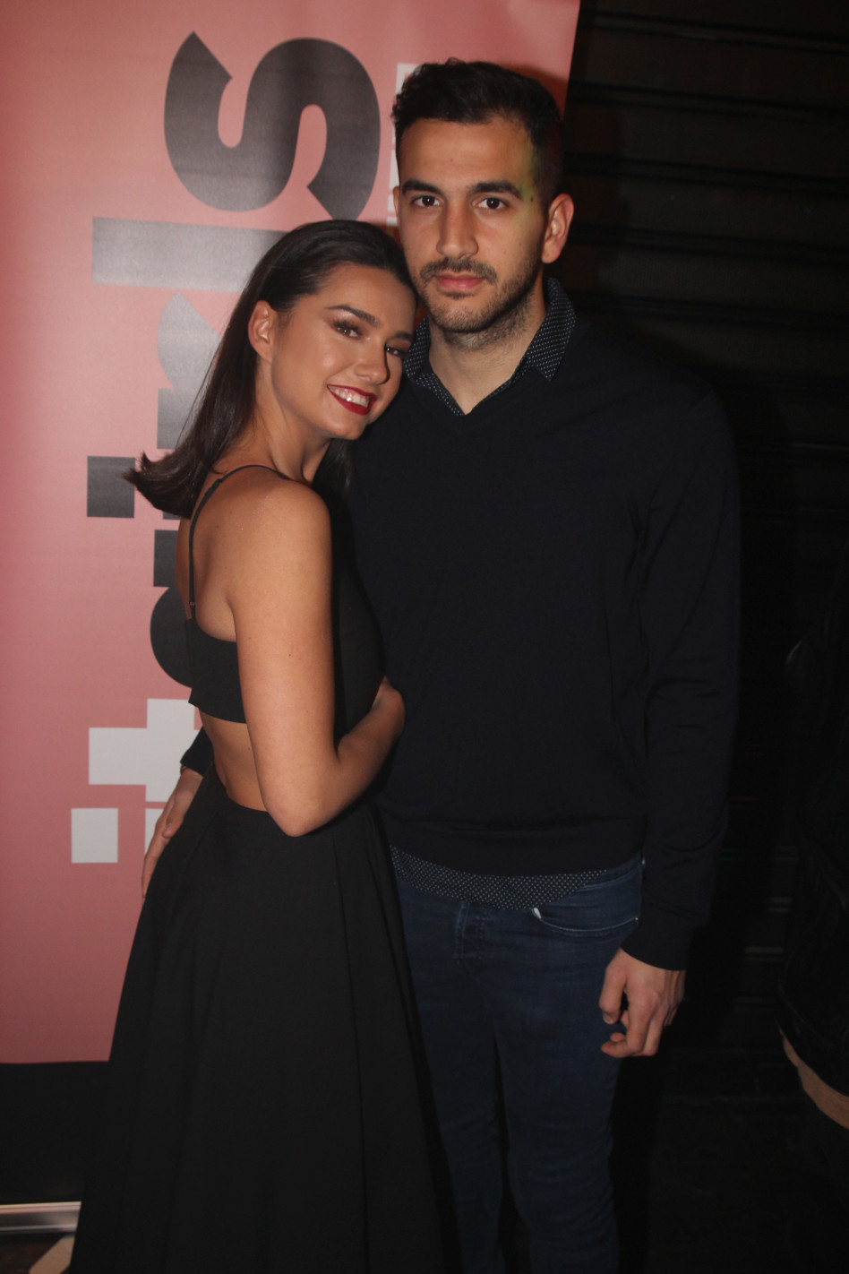 בני הזוג הגיעו לפרגן. אדל בספלוב ומאץ' עבד (צילום: אור גפן)