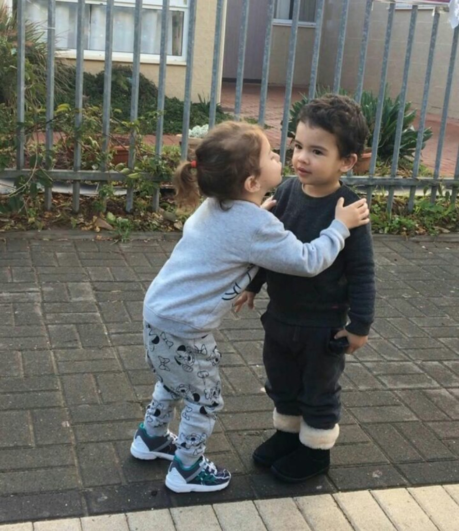 אהבת נעוריי. יאן גולן ונועה לוגסי (צילום: אינסטגרם)