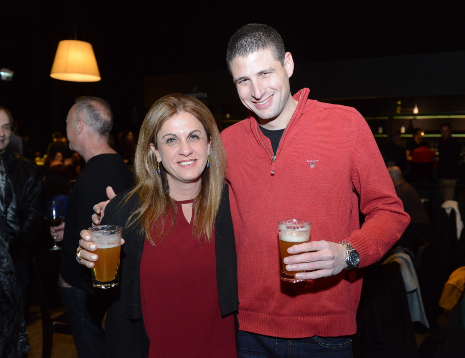 יעל גיט וד"ר גל אביב (צילום: אוהד הרכס ואיתי בלסון מכון וייצמן)