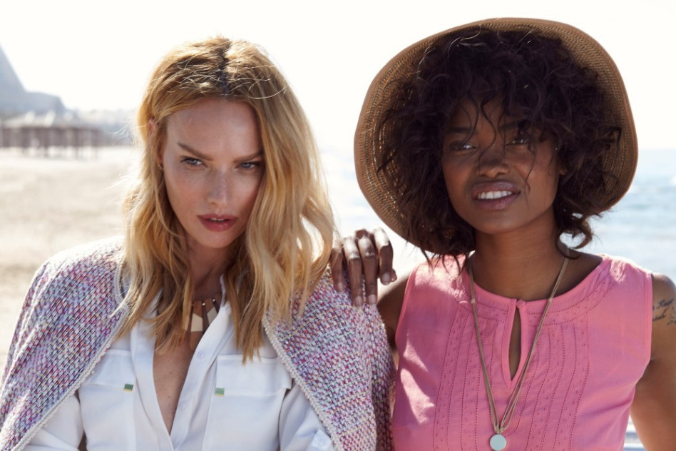 שתי מלכות. גלית גוטמן ויושיבה ג'ונס (צילום: ליאור ונאוס)