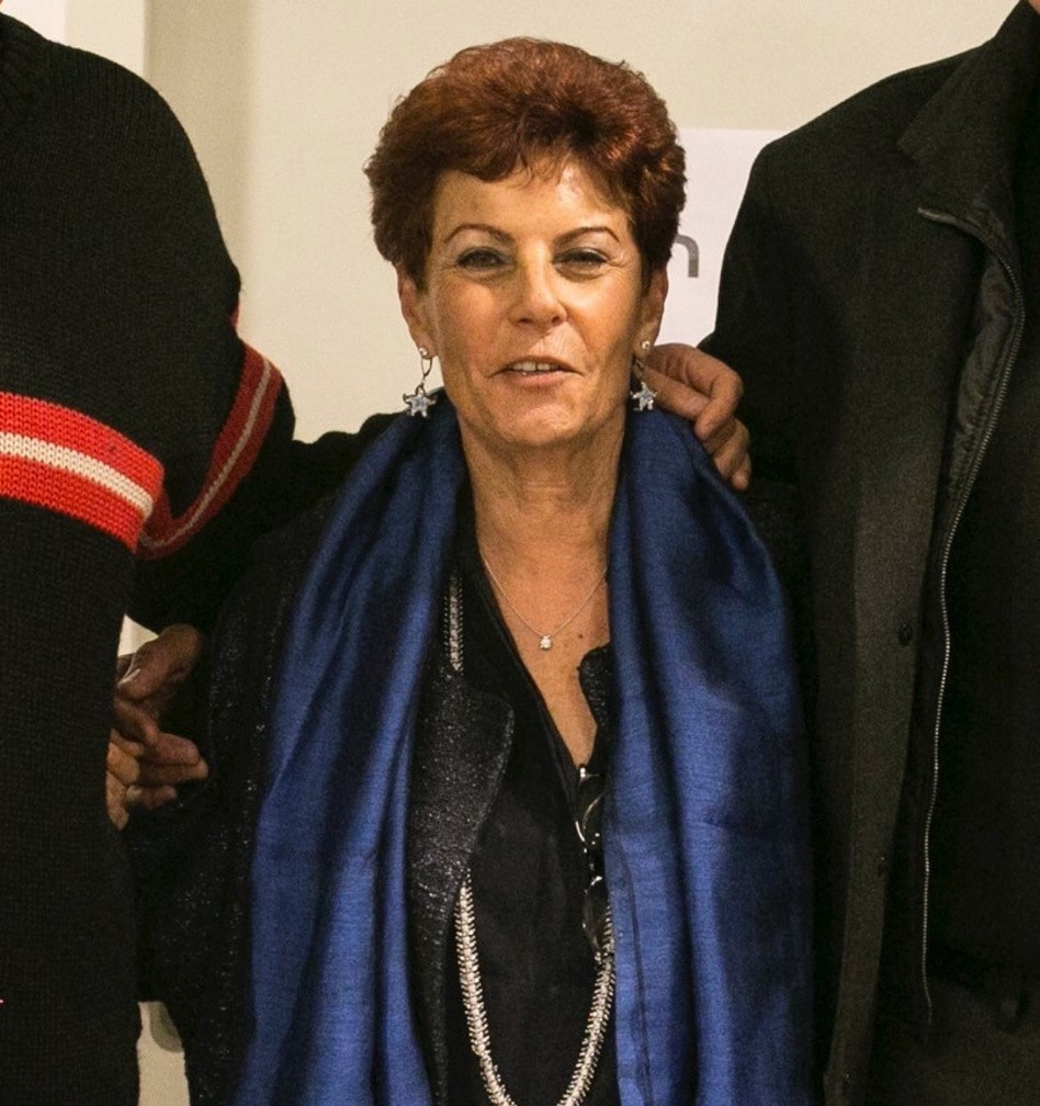 מיכל רובינשטיין בעיגול קטן (צילום: שירז גרינבאום)