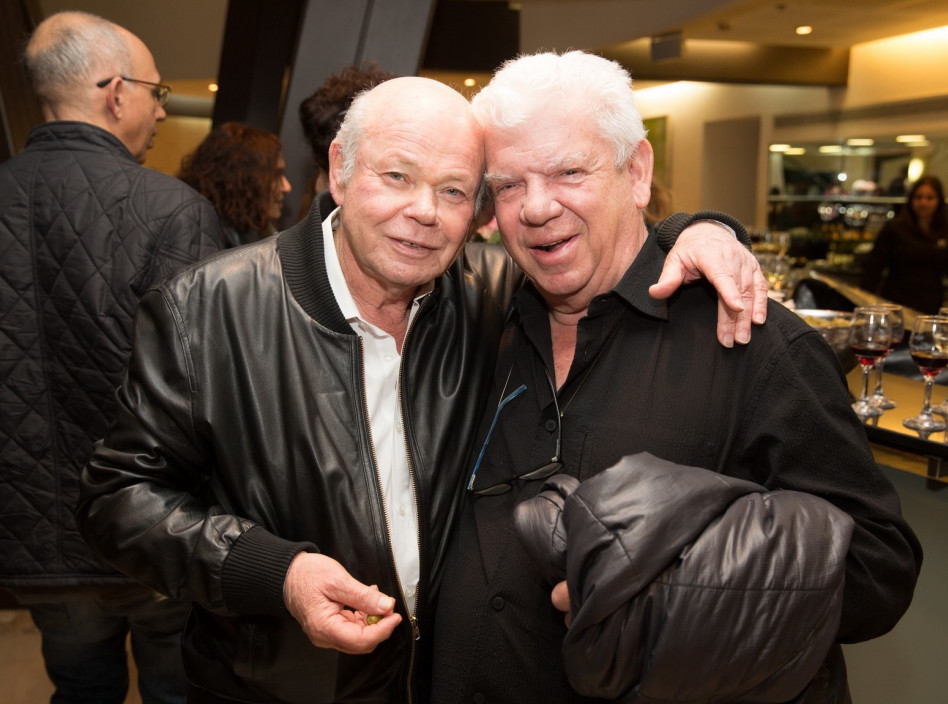 אלכס לנדסברג וגבי לסט (צילום: איציק בירן)